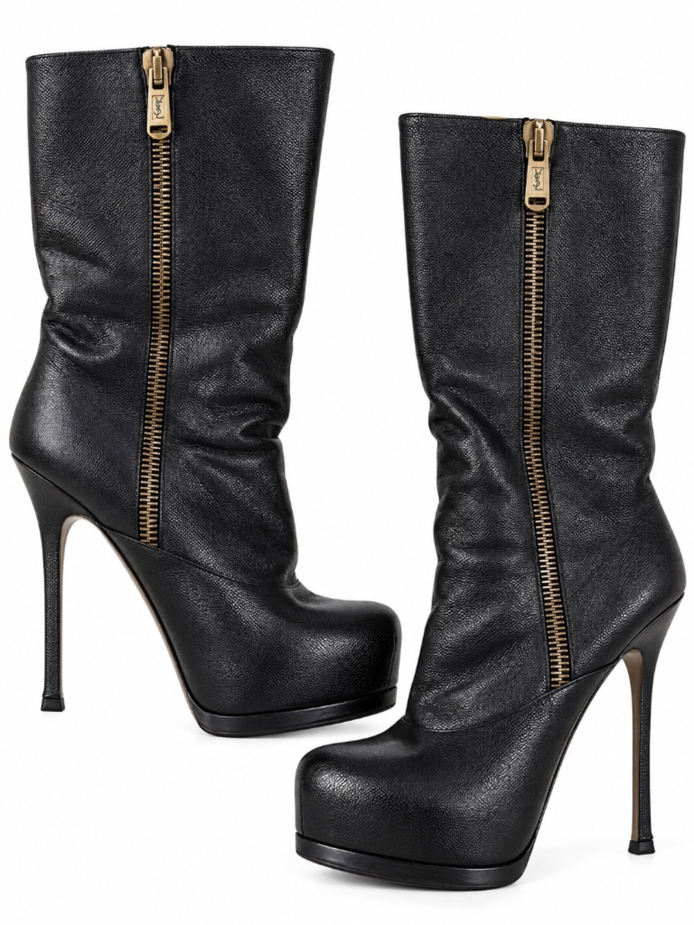 YSL ARCHIVAL PLATFORM BOOTS